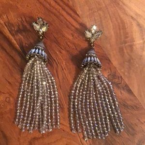 BaubleBar Beaded Tassel Earrings